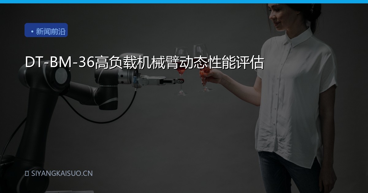 DT-BM-36高负载机械臂动态性能评估