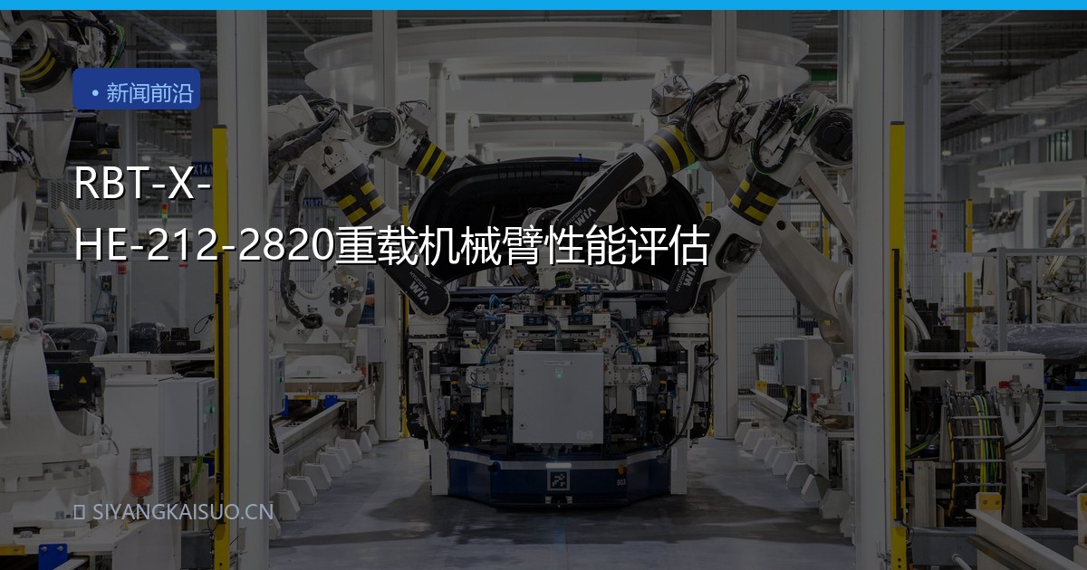 RBT-X-HE-212-2820重载机械臂性能评估